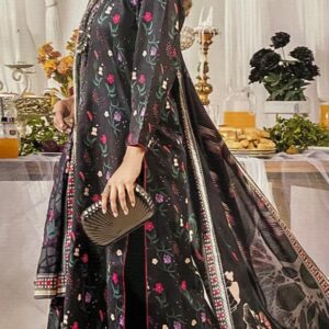 Digital Khaddar All Over Print 3pc Suit (Unstitched)