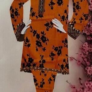 Superior Printed Shit and Trouser 2pc (Unstitched)