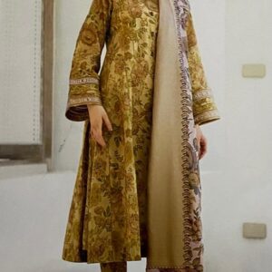 Digital Khaddar All Over Print Unstitched 3pc Suit (Mother Collection)