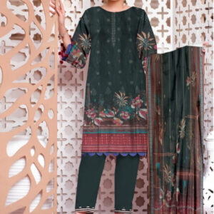 Digital Print Lawn 3pc Suit (Unstitched)