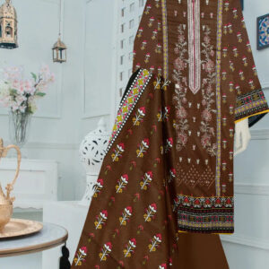 Digital Lawn 3 piece (Unstitched)