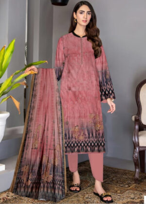 Digital Print Lawn 3pc Suit (Unstitched)