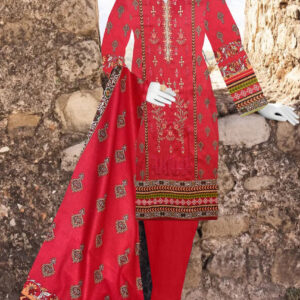 Digital Lawn 3 piece (Unstitched)