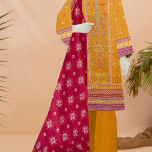 Digital Lawn 3 piece (Unstitched)