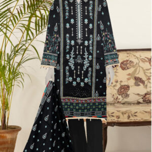 Digital Lawn 3 piece (Unstitched)