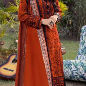 EMBROIDERED LAWN 3PC SUIT (Unstitched)