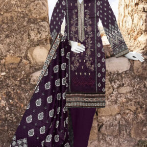 Digital Lawn 3 piece (Unstitched)