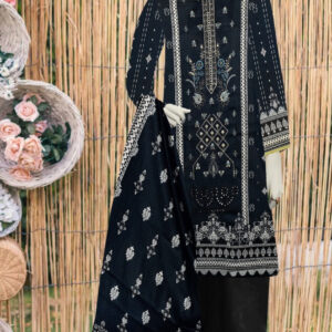 Digital Lawn 3 piece (Unstitched)